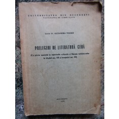 Alexandra Toader - Prelegeri de literatura ceha
