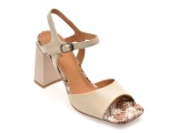 Sandale FLAVIA PASSINI bej, A44, din piele naturala