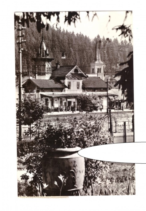 CP Vatra Dornei - Vedere, RPR, circulata 1966, stare foarte buna