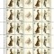 Romania 2003, LP 1623b -&quot;Moda Sec . XX &quot; , 2 coli de 10 serii+5 viniete, 4 poze, MNH