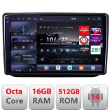 Navigatie Skoda Fabia 2 2009-2014 Android radio gps internet 8 core QLED 2K 16+512GB 360GB Edotec