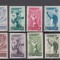 ROMANIA 1945 LP 175 LP 176 OSP DANTELAT+NEDANTELAT SI POSTA AERIANA SERII MNH
