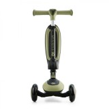 Trotineta Kinderkraft Halley Grassland Green, Bicicleta fara pedale, usoara, pliabila, sa reglabila, +1.5 ani, max 25kg