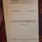 Analiza matematica partea I - N.Gheorghiu, T.Precupanu Univ. A. I. Cuza Iasi 1973
