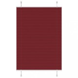 Gossi jaluza plisata bordeaux rosu 90x150 cm latime tesatura 89,4 cm