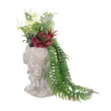 Cumpara ieftin Plante artificiale multicolore in ghiveci 18 x 14 x 34 cm