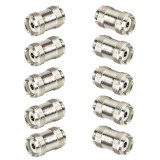 Set 10 Adaptoare PNI PL-258 Mama-Mama pentru Cablu RG58
