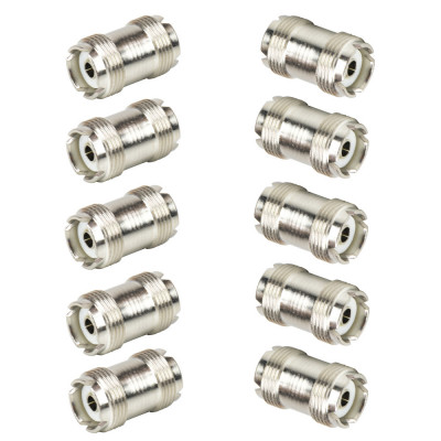 Pachet Adaptor PNI PL-258 (mama PL-mama PL), 10 bucati foto