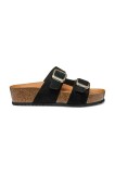Geox papuci din piele D BRIONIA H femei, culoarea negru, D551DA 00022 C9999