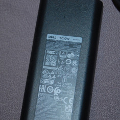 INCARCARCATOR LAPTOP DELL USB-C 20V 3.25A 65W model HA65NM190 cu mufa USB C