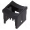 Flan&amp;#351;a pt. buton (neagra), microintrerupator, MEC - 1631009