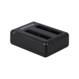 Xiaomi Yi Xiaoyi Xiaoyi YDXJO1XY Dual Quick Battery / &Icirc;ncărcător de baterie cu cablu Micro-USB - Patona