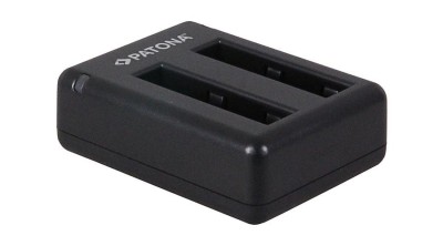 Xiaomi Yi Xiaoyi Xiaoyi YDXJO1XY Dual Quick Battery / &amp;Icirc;ncărcător de baterie cu cablu Micro-USB - Patona foto