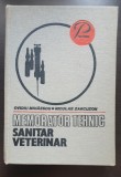 Memorator tehnic sanitar veterinar - Ovidiu Mihăescu, Niculae Zarcuzon