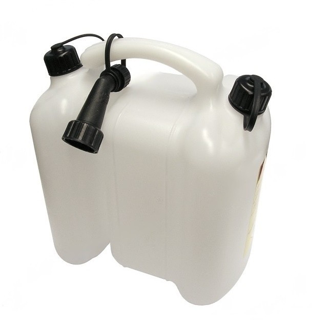Canistra plastic pentru ulei si benzina 6+3L