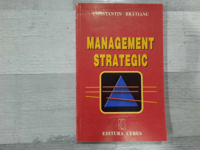 Management strategic de Constantin Bratianu foto
