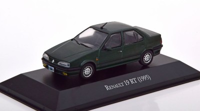 Macheta Renault 19 RT 1995 verde - Altaya 1/43 foto