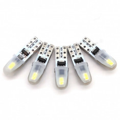 Bec T5 2LED-3014 24V Canbus Nonpolar 40 Lumen Culoare Alb JSUN34 170221-12