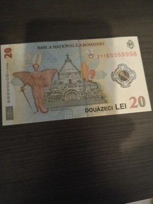 Bancnota 20 Ron Ecaterina Teodoroiu foto