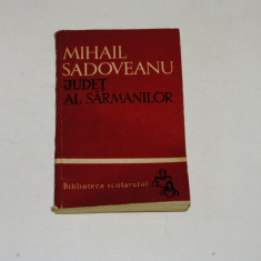 Judet al sarmanilor - Mihail Sadoveanu - Biblioteca scolarului