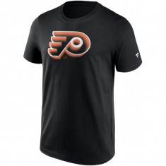 Philadelphia Flyers tricou de bărbați Chrome Graphic T-Shirt Black - M