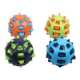 Set 4 jucarii de mestecat, mingii multicolore, pentru caini
