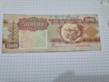 bancnota angola 500000 kw 1991