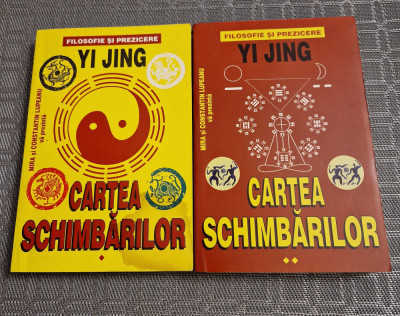 Cartea schimbarilor Yi Jing 2 volume foto