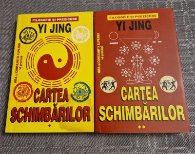 Cartea schimbarilor Yi Jing 2 volume foto