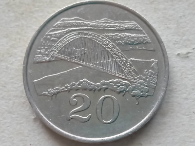 ZIMBABWE-20 CENTS 1997 foto