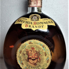 RARITATE vecchia romagna, VESSOPE', L.1 gr 42.distilled ANII 1950/60