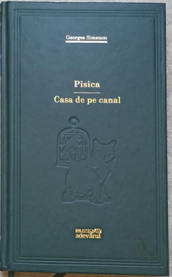 PISICA. CASA DE PE CANAL-GEORGES SIMENON foto