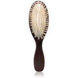Christophe Robin Travel Hairbrush perie din lemn pentru păr cu peri de mistret 1 buc