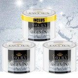 Vopsea Decorativă de Lux Argentina &ndash; Argintiu | Pachet 1.5L (2&times;0.5L + 0.5L), Efect 3D Stelat-Toro Decor