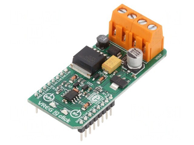 &quot;Click Board Regulator de Tensiune Analogică PWM LM2596&quot;