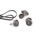 Set curea transmisie cu caneluri Audi A1; Seat Ibiza IV, Ibiza IV Sc, Ibiza IV St; Skoda Fabia II; VW Beetle, Eos, Golf Plus, Golf Plus V, Golf V