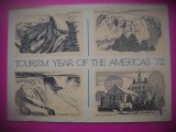 HOPCT 8377 TOURISM YEAR OF THE AMERICAS 1972 MONUMENTE -SUA-AMERICA DE NORD -NECIRCULATASEATTLE WASHINGTON -