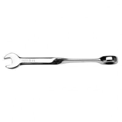 Cheie combinată răsucită cu clichet 11 mm Yato YT-01873 foto