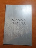 Program opera romana 1973 - doamna chiajna