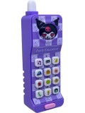 Telefon educativ pentru copii - model mov cu Kuromi
