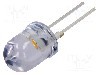 Dioda LED, 10mm, alb cald, 16...19lm, 60mA, 2,8...3,6V, OPTOSUPPLY - OS5MFLA131U