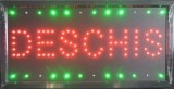 Reclama LED - DESCHIS - de interior, 48 x 25 cm, Oem
