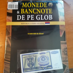 Bancnote de pe glob:Revista nr204, bancnota Republica Sarba Krajina10 mil dinari