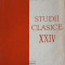 STUDII CLASICE XXIV-AL. GRAUR SI COLAB.
