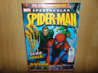 Revista Spectacular Spider-Man nr:7 anul 2007-Benzi Desenate Lb.Romana foto
