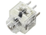 Element de contact SCHLEGEL BTLI Ilum cu 2 pini și bolț W2x4,6d 3mm