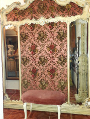 cuier tapiserie baroc venetian/mobila antica/vintage/lux-Silik-Italia foto