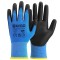 Set 4 perechi de manusi de lucru Kaygo, marime L, 9, poliuretan, bumbac, multicolor