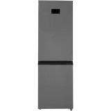 Combina frigorifica Toshiba GR-RB449WE-PMJ(49), 338 l, No Frost, Clasa E, Afisaj LED, Control electronic, Iluminare LED, H 185.8 cm, Argintiu