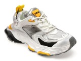 Pantofi sport GRYXX albi, BF101, din material textil